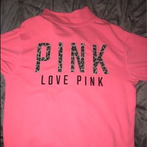 VS PINK Quarter Zip Jacket